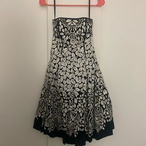 White House Black Market Strapless Dress